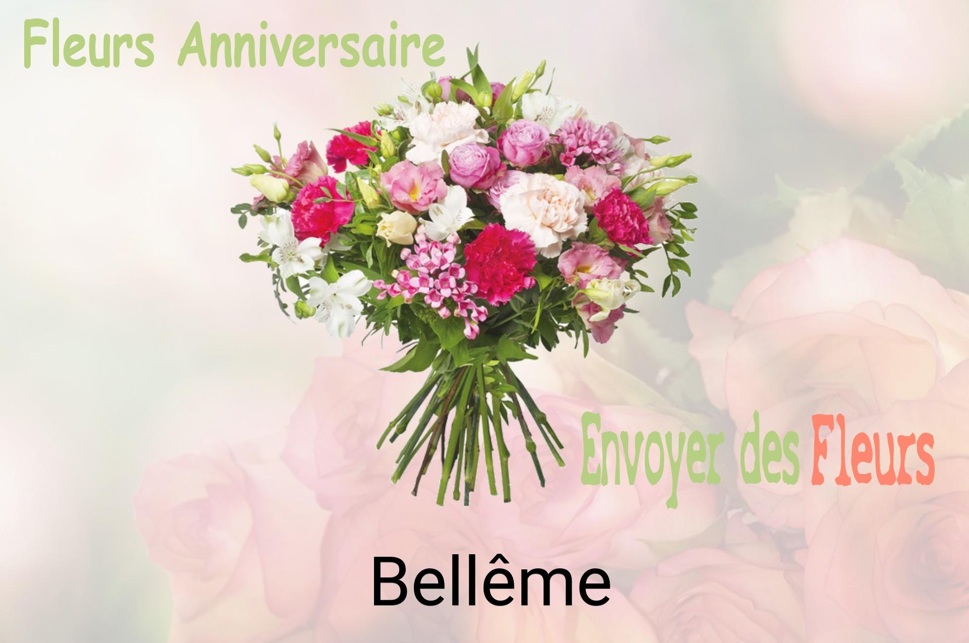 Bouquet de fleurs d’anniversaire livré à Bellême