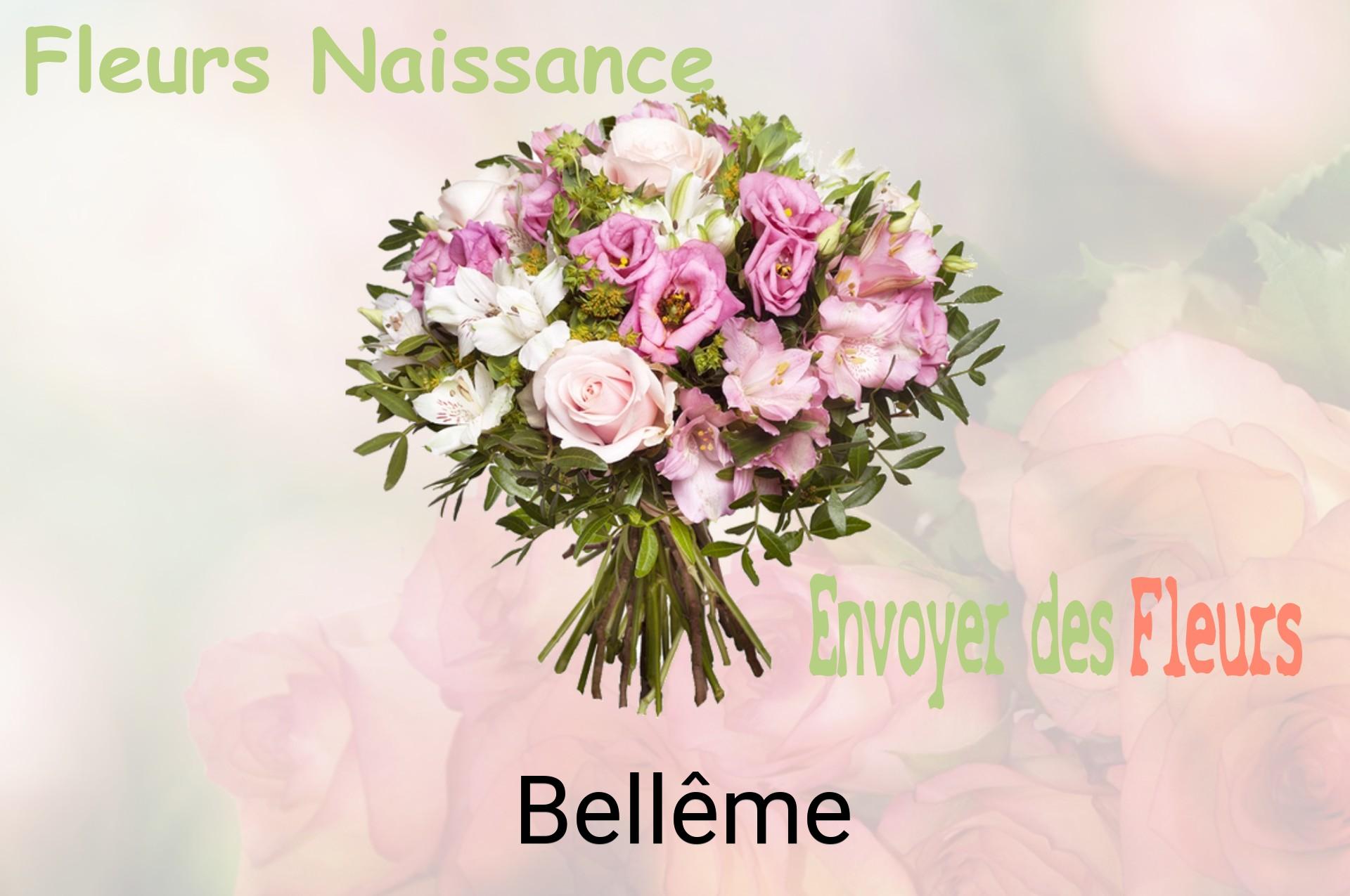 Bouquet de fleurs de naissance livré à Bellême